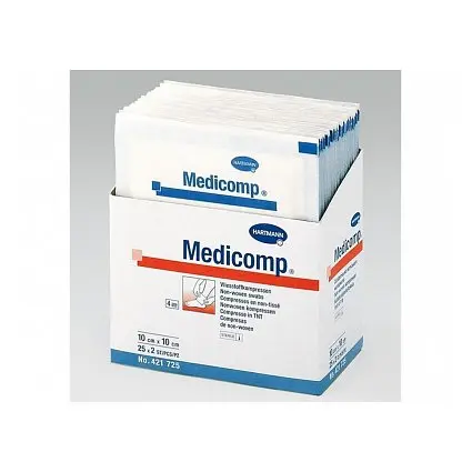 7583_KOMPRES MEDICOMP NESTERILNI 5X5 CM 100 KS